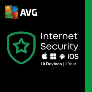 AVG Internet Security (Multi-Device) 10 Devices 1 Year