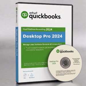 QuickBooks Desktop Pro 2024 License – CD/DVD, No Subscription