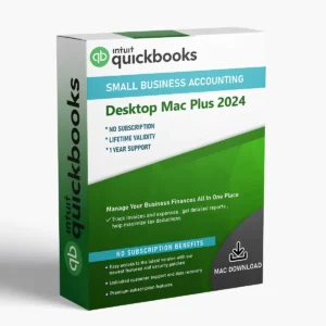 QuickBooks Desktop Mac Plus 2024 License – No Subscription